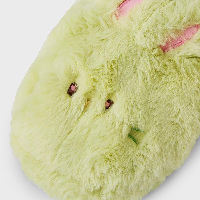 Bunini Plush Room Shoes (Green)