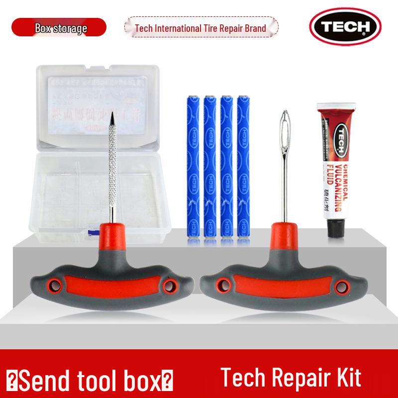 Reifenreparaturset: Vakuum-Klebestreifen für Autos & Motorräder - Elektro- & Batterieauto Vulkanisierte Reifenreparatur