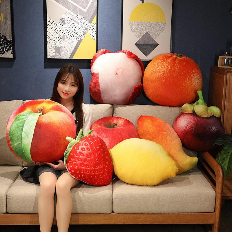 Cuscino Decorativo Frutta Estiva Con Federa Rimovibile Per Arredo Camera Da Letto E Soggiorno