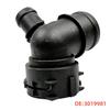 3019981/53000279: Conector de Manguera de Refrigerante Compatible con Mercedes-Benz