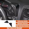 Glossy Piano Black Trument Side Trim Strips Sticker For Corvette C6 2005-2013