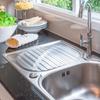 Stainless Steel Sink Hole Cover Kitchen Faucet Holes Decorative Plug Sealing Cap 35mm 44mm 45mm