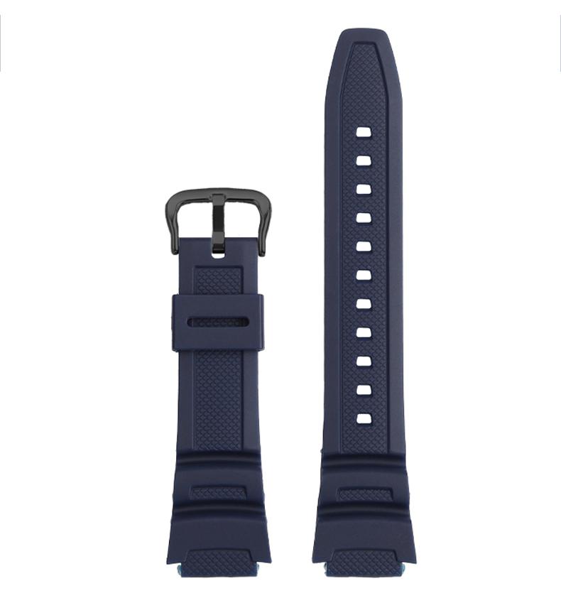 Armband für Casio G-Shock AQ-S810W AE-1000W SGW-400H/300H/500H W-735H W-216H MRW-200H AEQ-110W Gummi Silikon Uhrenarmband 18mm