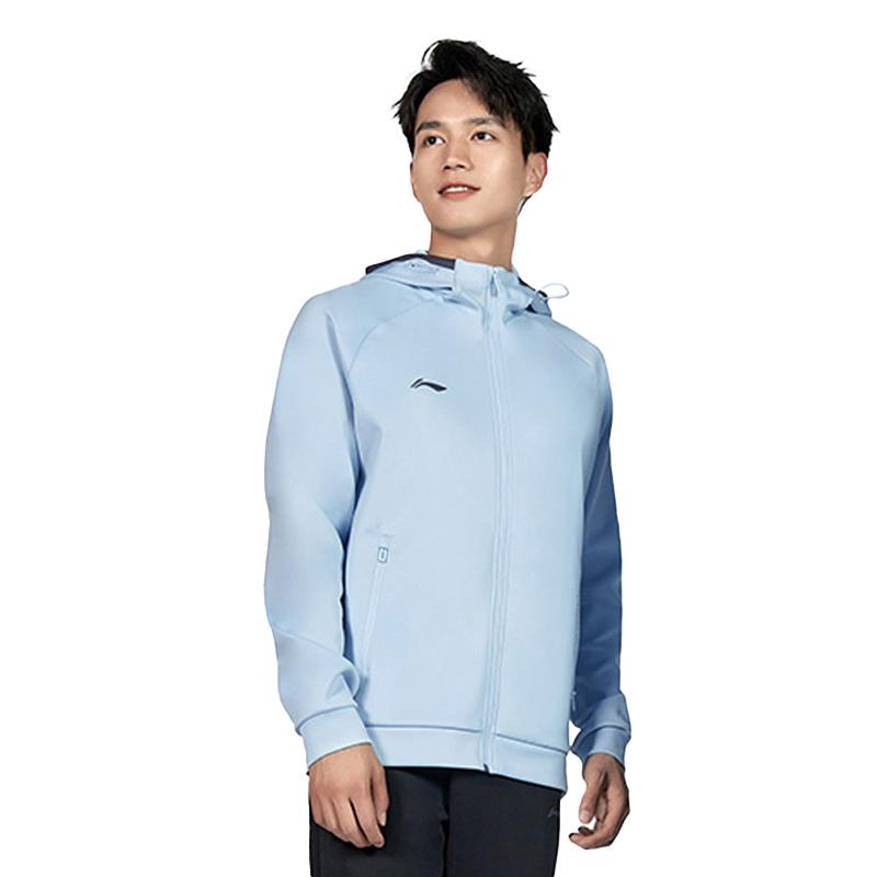 Li-Ning Color Block Loose Student Style Simple Running Sports Casual Hoodie Long Sleeve Sweatshirt Unisex hoodies ASLW231-2