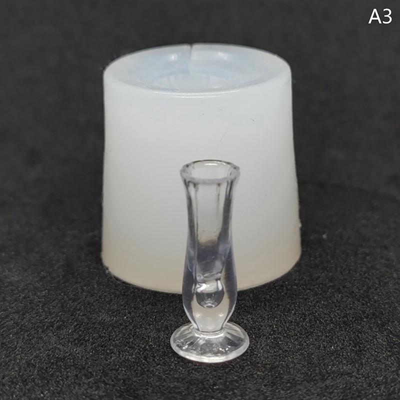 

Миниатюрная ваза для кукольного домика Силиконовая форма для кукольного домика Украшения для дома Аксессуары для кукольного домика Орнамент A3