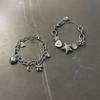 YK Diamond-set Flower Star Love Pendant Bracelet Cold Wind Personalized Commuter Bracelet Light Luxury High-end Jewelry