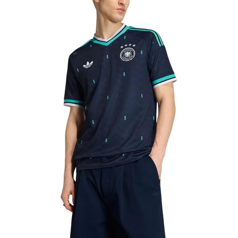 Adidas Germany 26 Away Jersey Collegiate Navy Men Tops Blue JN2074