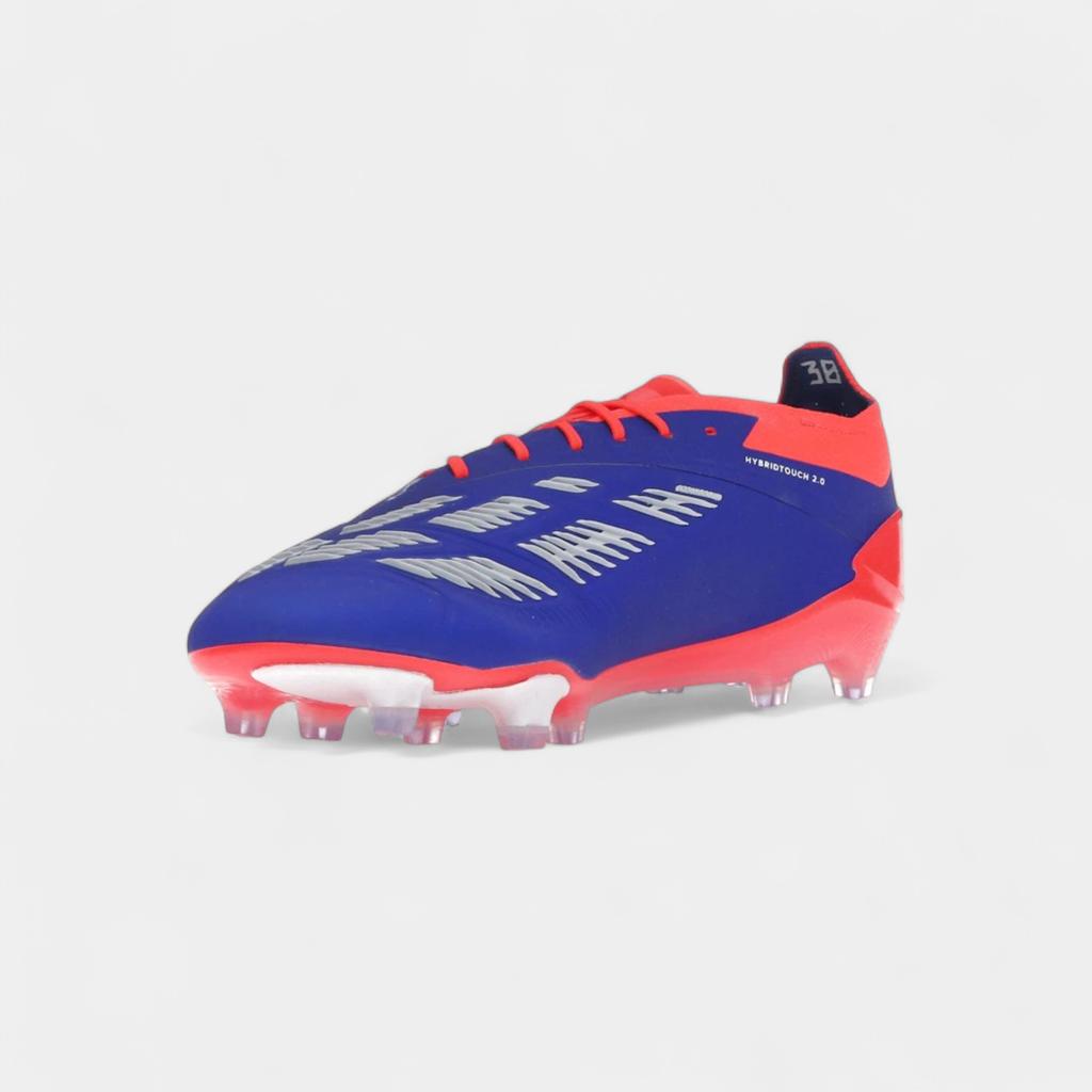 adidas Predator Elite FG Lucid Blue Cloud White Solar Red