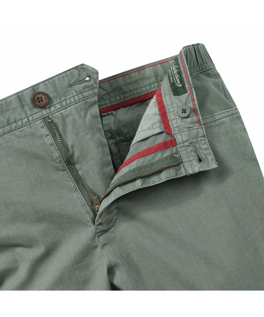 BRENTWOOD [Selection] Solid Garment-Dyed Pants Brpam26811Grx