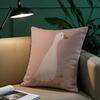 Cartoon Goose Floral Pillow Case Short Plush Print Cushion Cover Square Throw Pillow Covers Sofa Home Decor