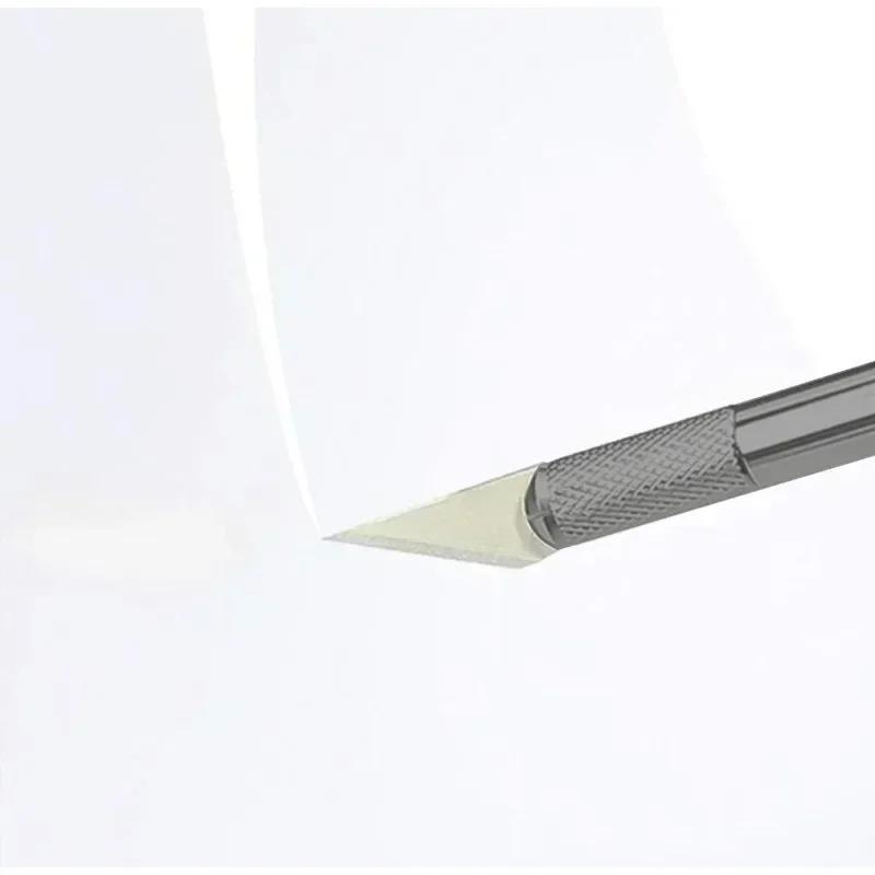 50/100pcs Knife DIY Wood Carving Fruit Food Scalpel Craft Sculpture Cutting Tool Metal Engraving Blades Knifes Wood Carving