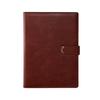 B5 Leather Business Notebook with Detachable Sleeve and Replaceable Core