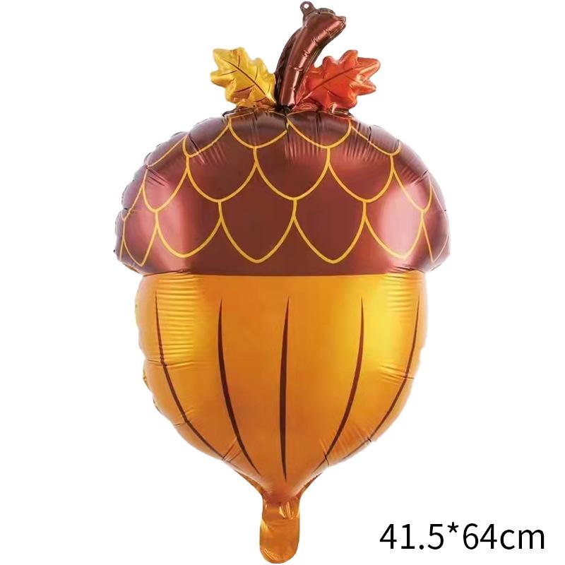 Mexican Summer Party Decorated Fruit Balloon Tropical Cactus Pineapple Watermelon Taco Strawberry Aluminum Balloon