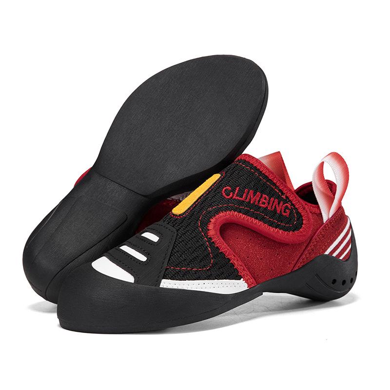 Entry-Level Youth Climbing Shoes - Soft Indoor Bouldering for Men, Women & Children (Sizes 32-44)