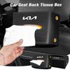 Car Tissue Box Armrest Storage Case Seatback Napkin Holder Interior For KIA Sportage Rio Ceed Niro Soul Stonic Picanto Proceed fxrp50