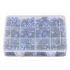 80 Pcs 1 4 Inch Pneumatic Fitting Kit Splitter Elbow Tee Straight Quick Connect Air Fittings for PU Nylon Soft PE Tube