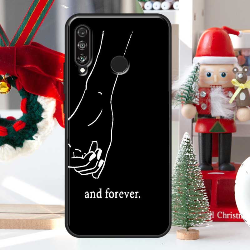 BFF Best Friends Forever Black For Huawei Nova 7i 8i 11i 12i 12s Y73 Y70 Y90 Y60 Y72 Y61 Y91 9 10 SE P30 Pro P40 Lite Case