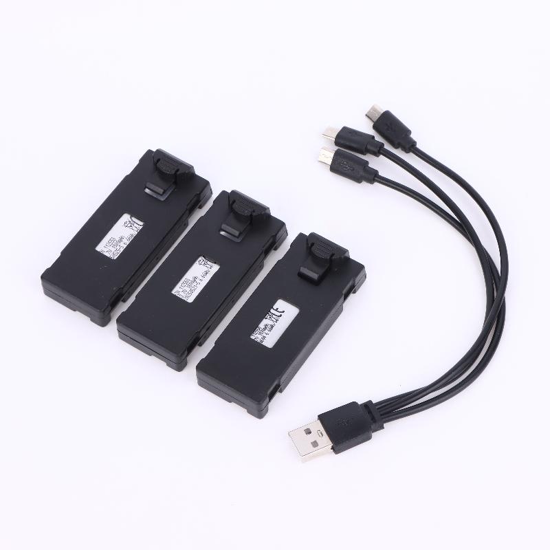 E88/E525/E99/K3/E100/P1/P5/P8/P14/P15/P25 3.7V 1800Mah Rc Drone Battery Stable Drone Battery With Charging Cable