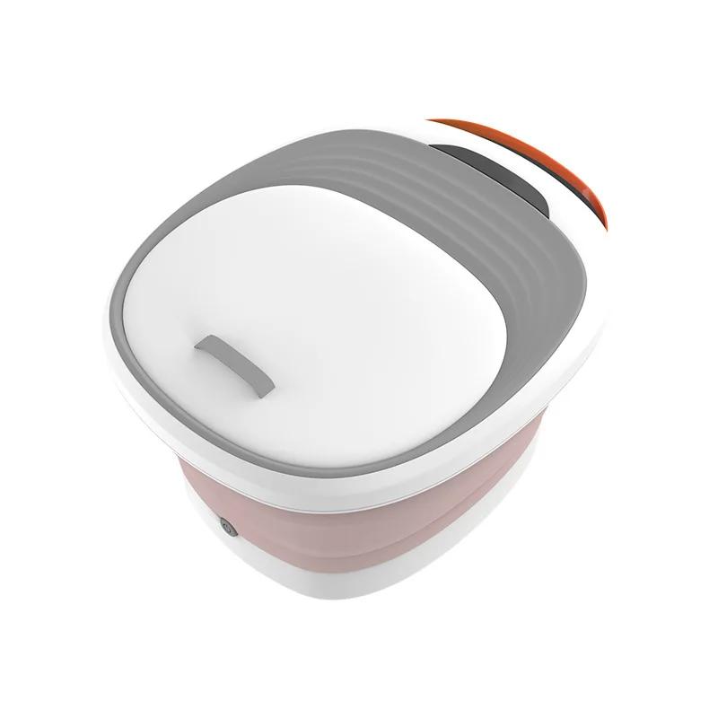 Fully automatic portable folding massage foot bath,constant temperature heating,three level adjustment,relieving foot discomfort