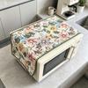 30x90cm Non Fading Cotton Linen Microwave Dust Cover Washable Protector
