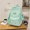Schoolbag Embroidery Small Fresh Schoolbag Junior High School Girls High Value Ins Large Capacity Backpack High School Backpack