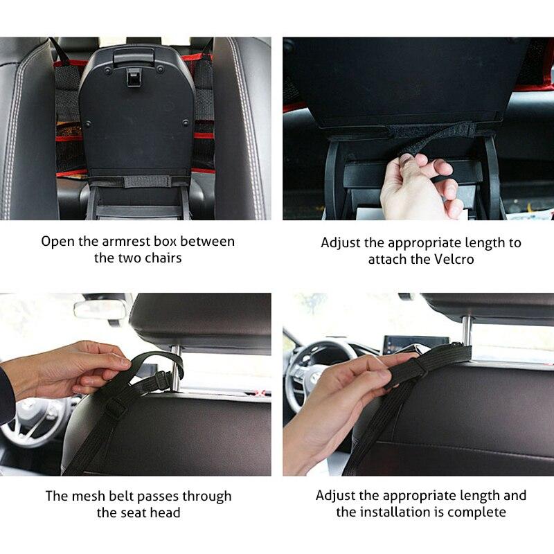 Car Net Pocket Handbag Holder,Car Seat Storage Net Bag for Purse Phone Documents Pocket Between Two Seats,Handbag Holder for Car Organizer,Barrier of Backseat Car Net Pocket Handbag Holder,Car Seat Storage Net Bag for Purse Phone Documents Pocket Between Two Seats,Handbag Holder for Car Organizer,Barrier of Backseat