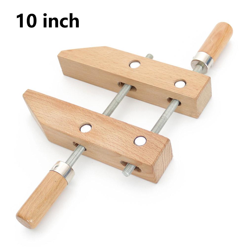 1Pc 8/10inch Wood Hand Screw Clamp Adjustable Handscrew Woodworking Parallel Clamp Tool