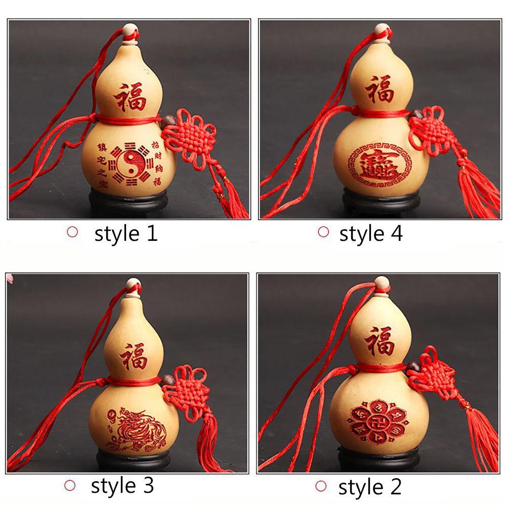 Shui with Tassel Bring Wealth and Luck Hanging Ornament Housewarming Gift Gourd Crafts Home Decor