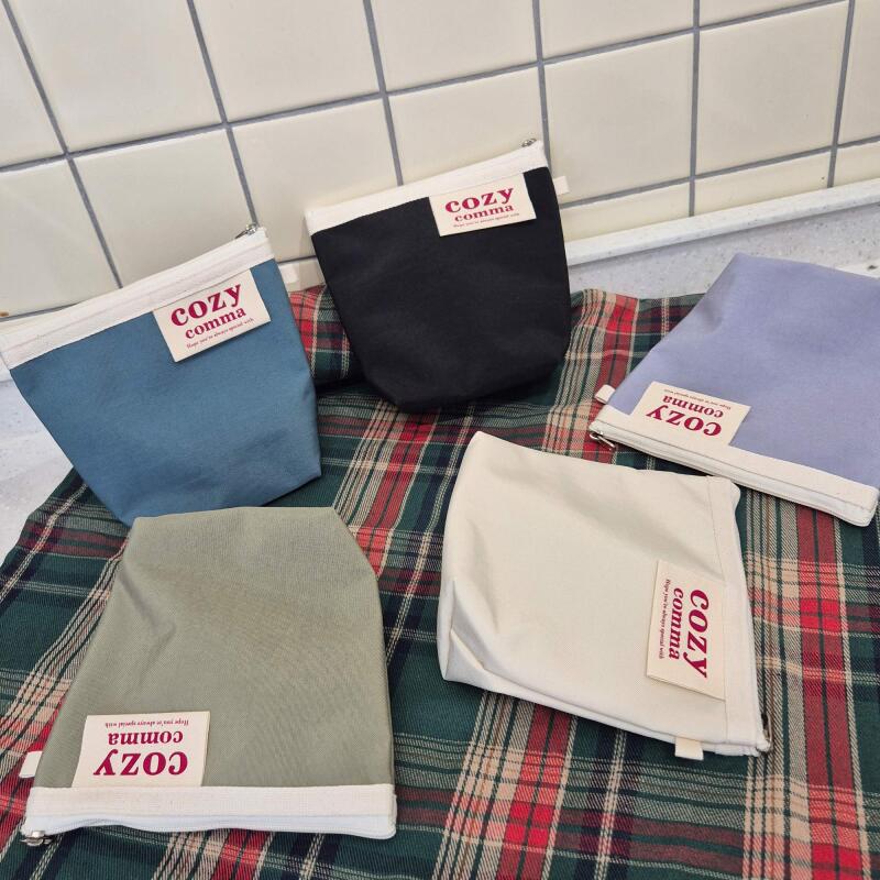 My Own Custom Wrist Strap Pouch_nylon Grayish Blue