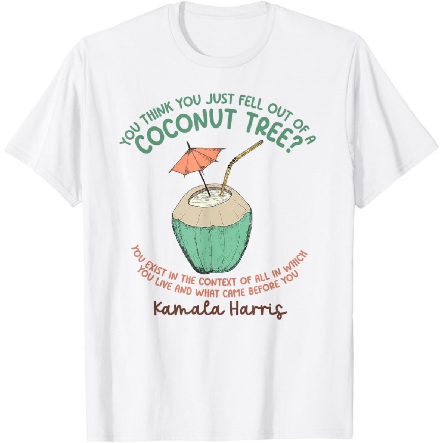 Ты думаешь, что только что упал с кокосовой пальмы_ Футболка Камалы Харрис S