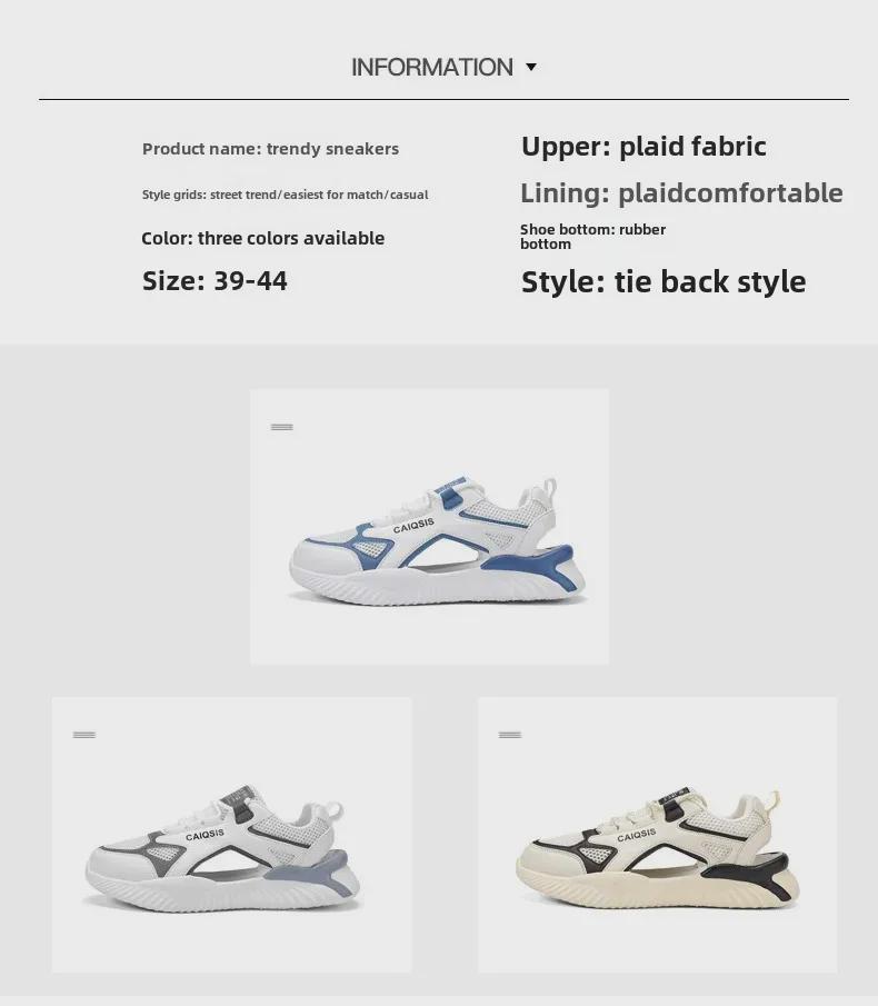 2024 Men's Summer Outdoor Sandals: Dual-Purpose Hollow Toe Slippers for Driving, Sports, and Beach