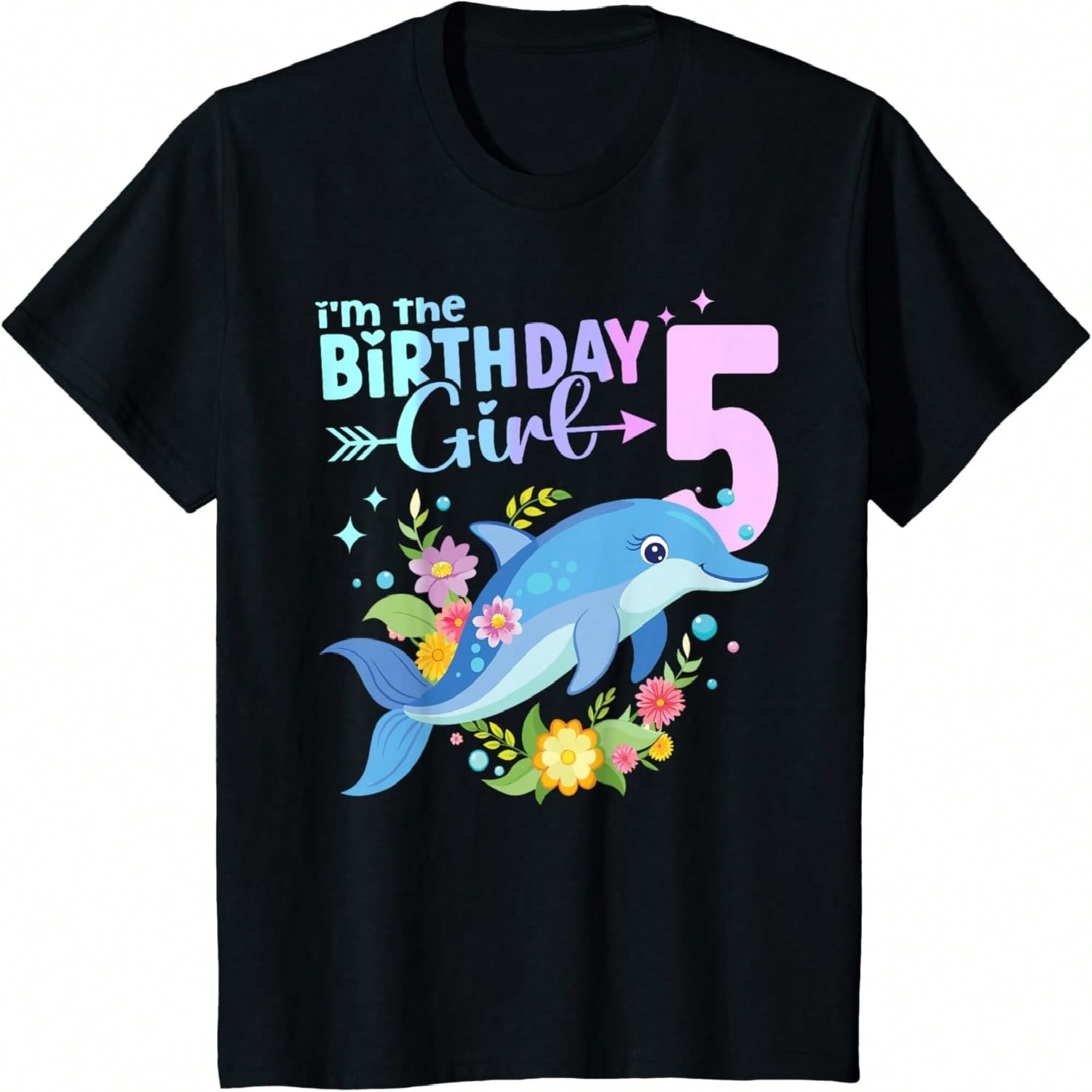 Kids 5th Birthday Astronaut Balloon Planet 5 Year Old Boy T-Shirt S разноцветный