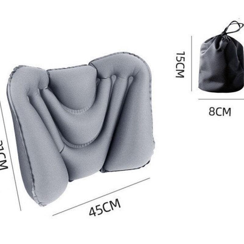 Portable Inflatable Travel Lumbar Support Pillow
