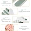 Mini Nail Polishing Strip Double-Sides Removing Traces Silver Ornament Petite Manicure Tool