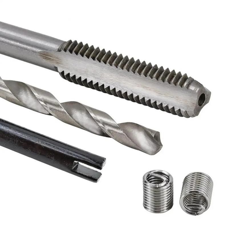 Kit de herramientas de reparación de hilos, 15/20/30 Uds., M5/6/8 para restaurar hilos dañados, llave inglesa, broca helicoidal, herramientas de reparación de automóviles, palanca