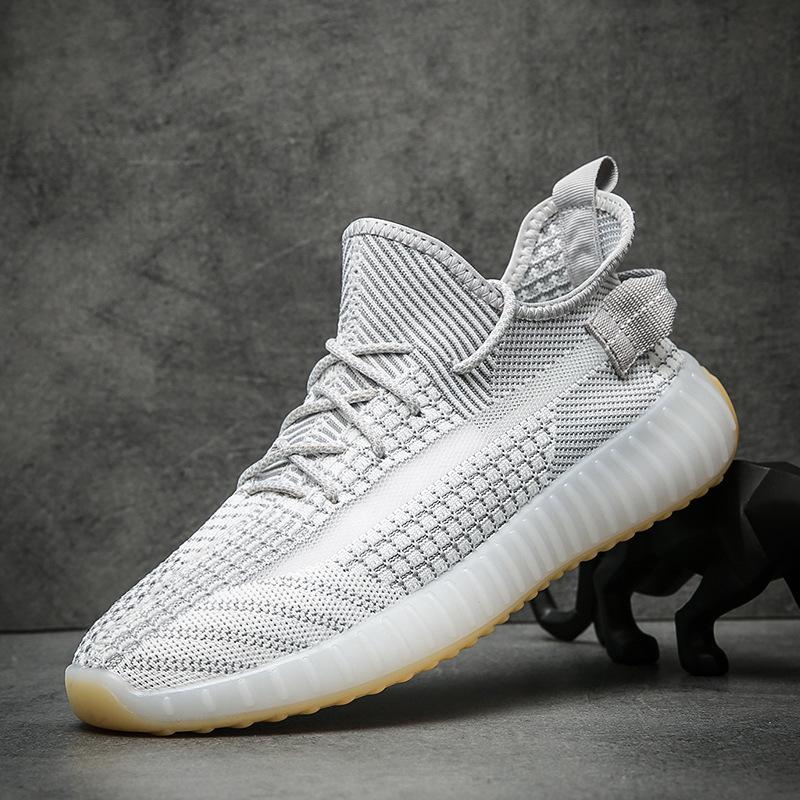 Summer jelly-soled shoes sports and leisure running shoes breathable mesh shoes