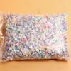 500g about2000Pcs Loose Spacer Beads DIY Accessories Acrylic Necklace 11mm For Jewelry Making Five-pointed Star Bracelet Handmade