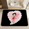 B-Betty Girl B-Boop Door Mat Washable Non-Slip Living Room Sofa Chairs Area Mat Kitchen Doormat Area Rug
