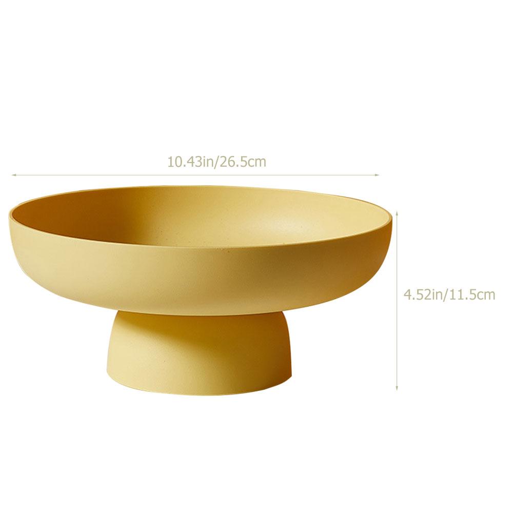 Miska na blat kuchenny Podstawa Wysoka Koszyk na owoce Dekoracyjny stojak na owoce Pojemnik na przekąski weselne Taca do serwowania Miska z odpływem