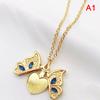 Butterfly I Love You Heart Luckly Butterfly Necklace For Women Girl Birthday