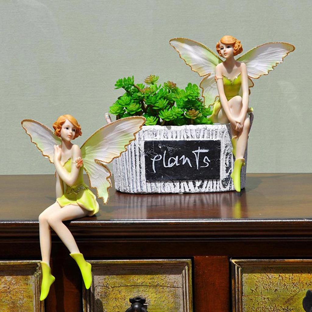 Fairy Statue Collection Home Decoration - Angel Girls Resin Gardening Gifts for Women Statues for Garden Fairy Indoor or Outdoor Yard Figurines