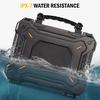 Multi Purpose Hand Tool Case Water Proof Dust Proof Impact Resistant Tool Box Security Box 16inch