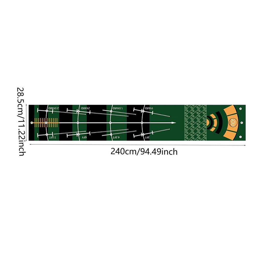 Golf Putting Mat Foldable Golf Training Putting Practice Detection Golf Accessories for Men Improve Golf Skills Golfer Home