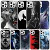 Angry Animal Wolf Fierce Phone Case For IPhone 16 17 Air 16E 15 14 Plus 13 Mini 12 11 Pro Max 7 8 + SE 2020 Soft TPU Back Cover