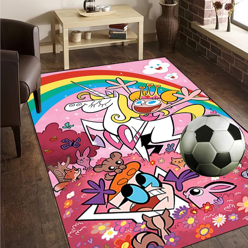Dexter Power Adventure Rug Office Carpet Non-Slip Mat, Chair Rug Floor Covering for Gaming, Bedroom, Living Room , Home Decor Christmas Gift