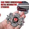 3D Metal Car Body Trunk Sticker Badge Auto Side Window Body Decal Stickers For Honda CIVIC Mugen Type S Vezel Si RR  Accessories
