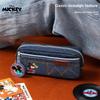 Mickey Mouse Retro Stationery Organizer With Denim Fabric For Middle School And High School
