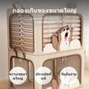 Multi Size Transparent Storage Box Thick Oxford Cloth Easy Access Organizer for