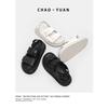 Chaoyuan sandals women's 2025 new autumn flat-bottomed leisure sports beach slippers women's fashion outer wear women's shoes non-slip