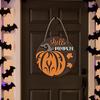 Halloween Pumpkin Atmosphere Decoration Wooden Sign Home Wall Decoration Holiday Decoration